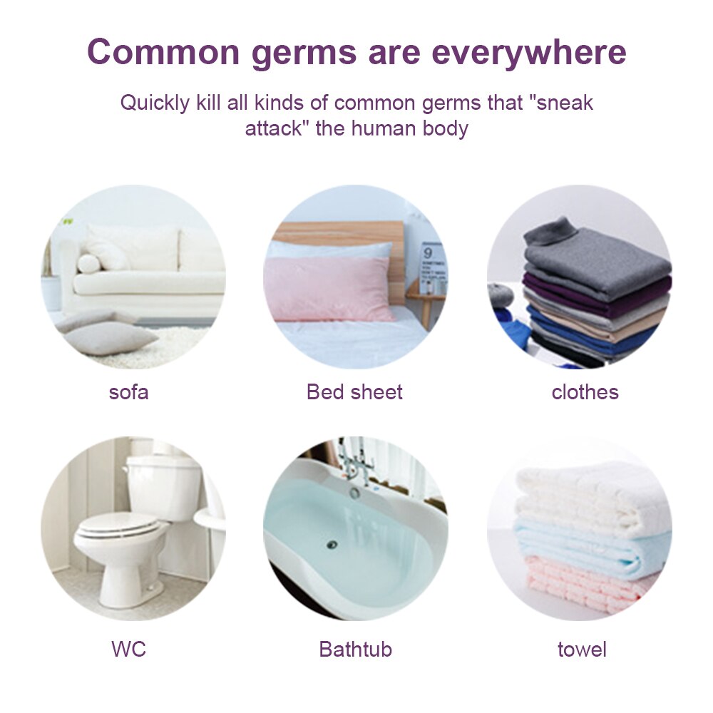 Disinfection Lamp UVC Portable Disinfection Energy Conservation UV Light Sterilizer