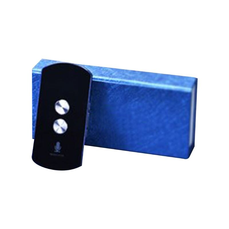 YF4 Intelligent Translator 42 Languages Instant Voice Pocket Smart Bluetooth Translation Device: Blue