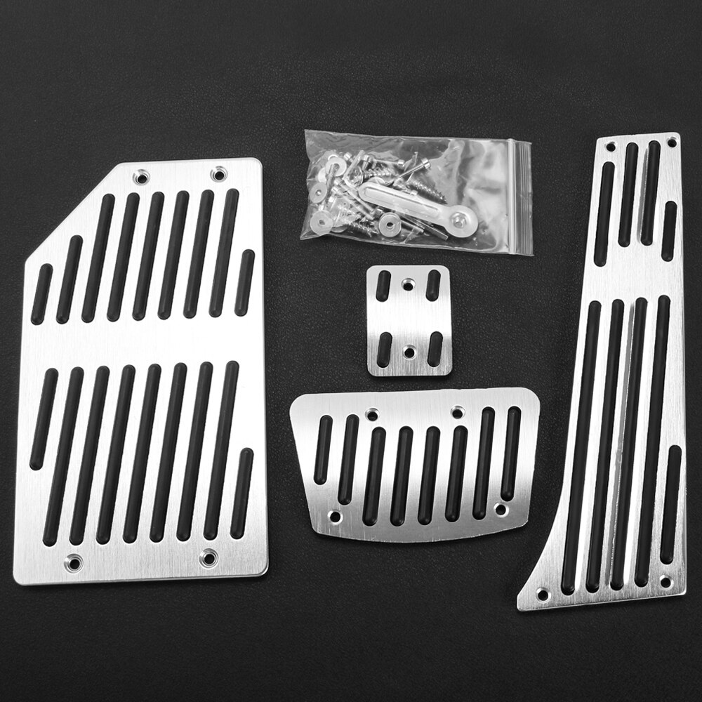 Auto Styling Accelerator Gas Rem Pedaal Cover Case Voor Hyundai I35 Ix35 IX45 Mistra Sonata 8 Santafe, Auto Accessoires: Drill 4pcs