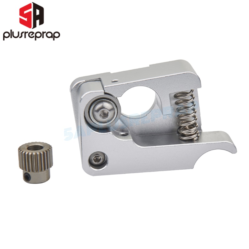 Mk10 direkte direkte ekstruder aluminium ekstrudering 1.75mm højre venstre arm fuld metal bowden 3d printer dele med 26 tand gear