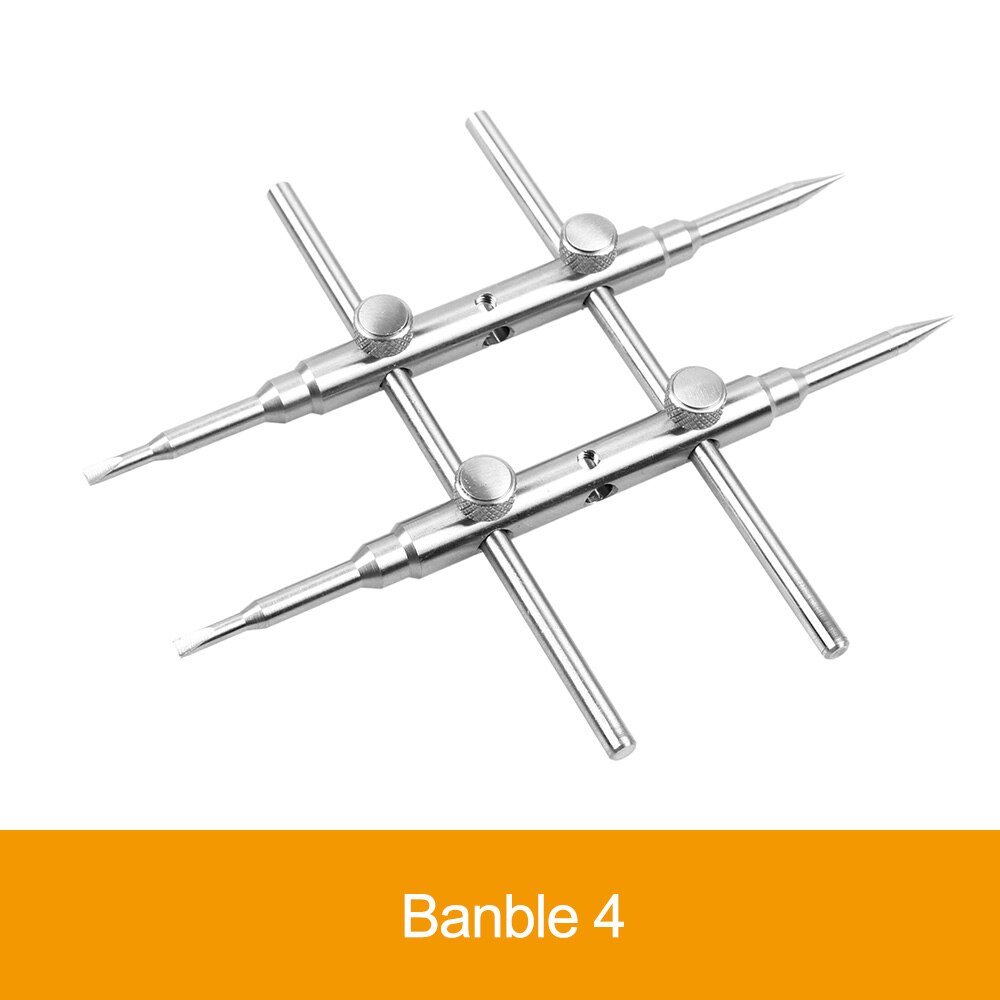 Sonovel-llave inglesa de reparación de lente de cámara, juego de herramientas abiertas, desmontar el rango de la lente de 10mm a 130mm: Oro
