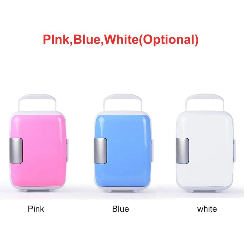 4L Vehicle Car Refrigerator Cold and Mini Size Protable Outdoor Fridge Fishing Camping Hiking Uses Small Refrigerator