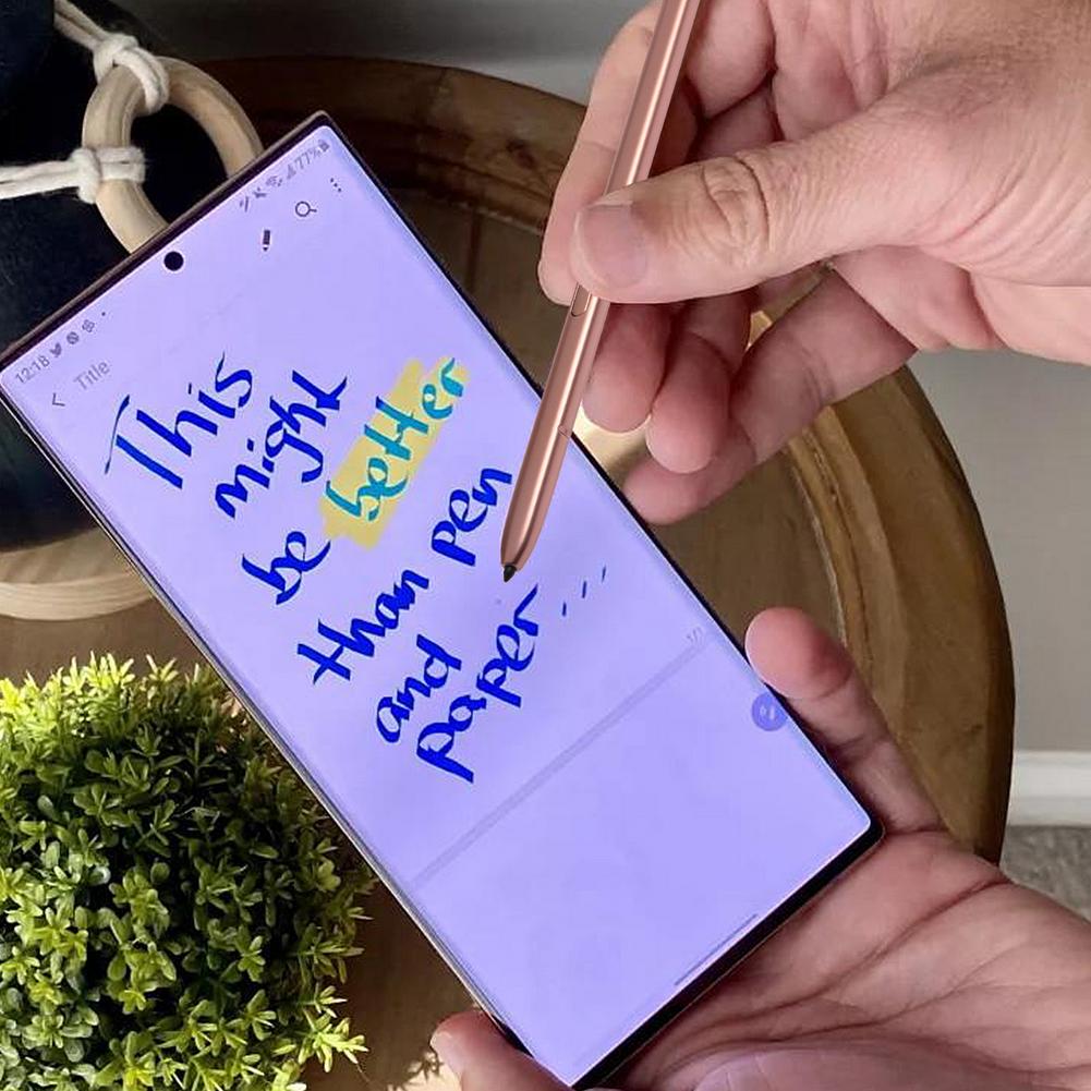 Stylus penn s penn til samsung galaxy note 20 ultra erstatningsskjerm berøringspenn egnet for galaxy note 20 flerfunksjonsblyant