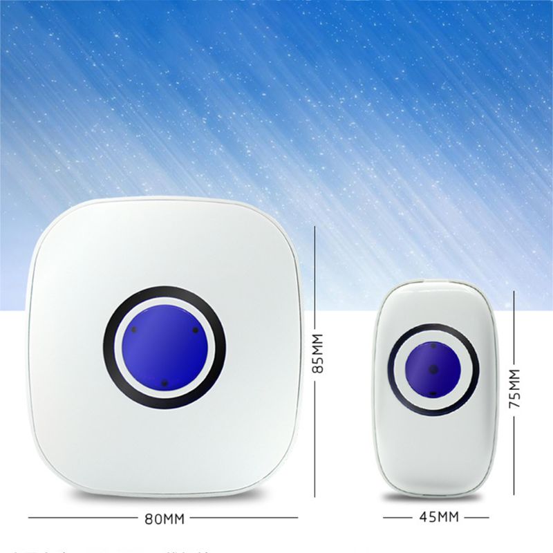 Wireless Plug in Home Wireless Doorbell 38 Songs Chime Door Bell Waterproof not Cross Talk Smart Home Accessories
