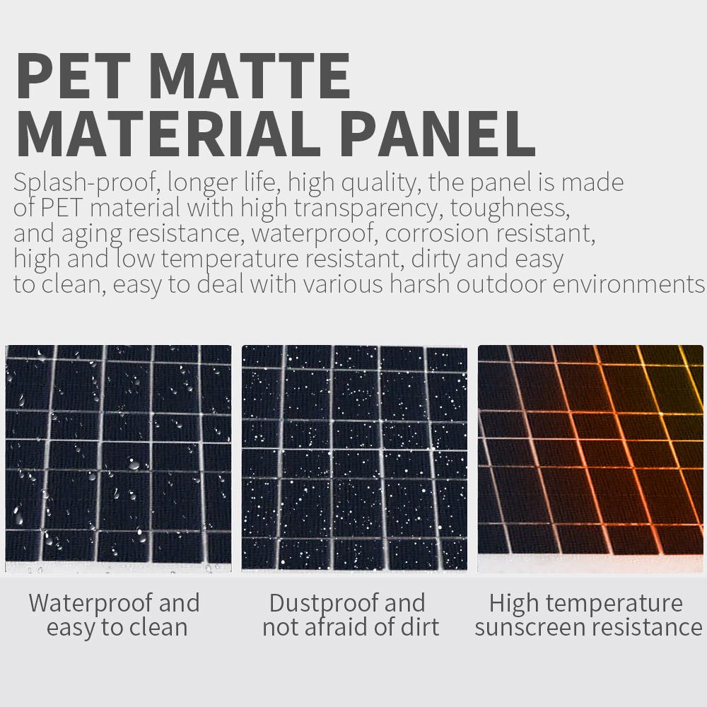 Double USB Pot Energy Saving Modern Foldable Solar Panel Cell Solar Panel Solar Power Charger Car Camping Recreational Vehicle