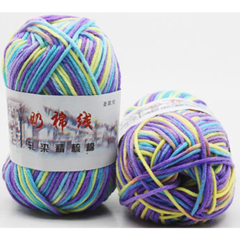 Baby Milk Cotton Yarn Crochet Hat For Knitting Wool Yarn Warm Chunky Yarn Children Hand Knitted Yarn Blanket Sweater: 14