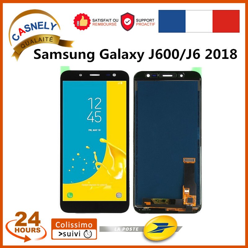Ensemble écran tactile LCD de remplacement, AAA +++, pour SS J6
