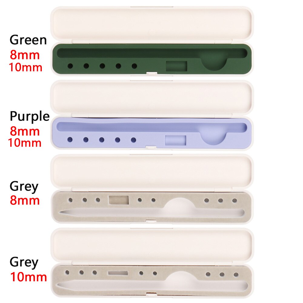 1 PC Clamshell Silicone Stylus Pen Cover Travel Storage Box Protective Hard Holder Portable Pencil Case For Apple Pencil 1/2