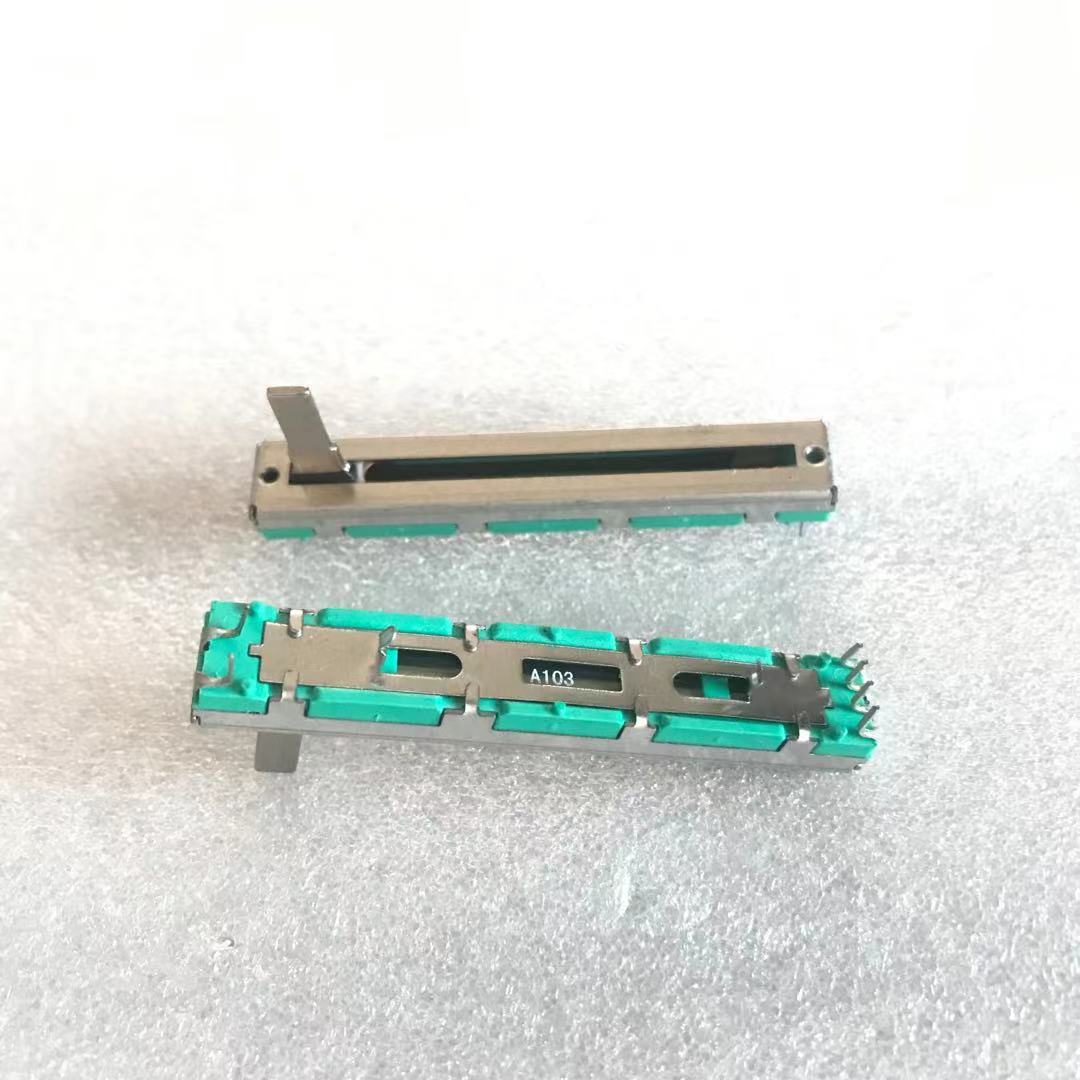 50pcs For behringer 626 Fader / For behringer DX626 Mixer Volume Putter Slide Potentiometer Fader A10Kx2 A102 A10K