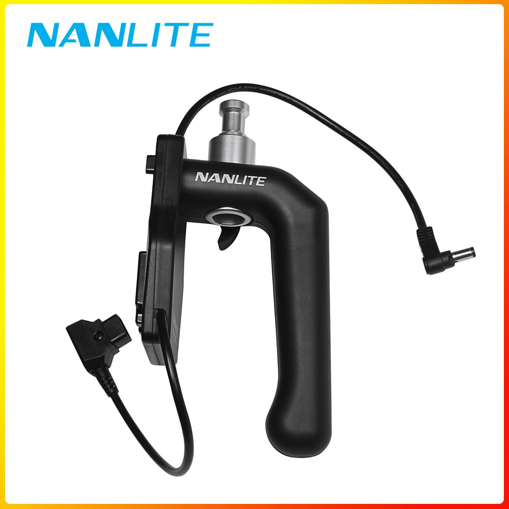 Nanlite-BH-FZ60-V para Forza 60 60B, montaje en V, empuñadura de batería