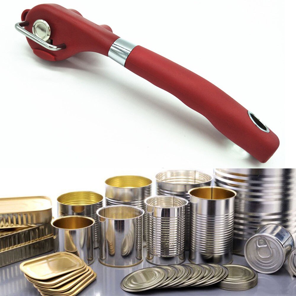 Bottle Opener Multifunction Stainless Steel Safety Side Cut Manual Can Tin Opener Bar Kitchen Tool открывашка для пива e4