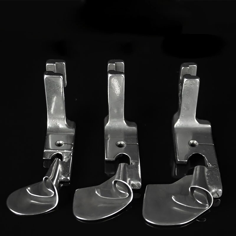 Sewing machine piping presser foot,industrial sewing machine parts,crimping sewing tools,single needle sewing machine parts