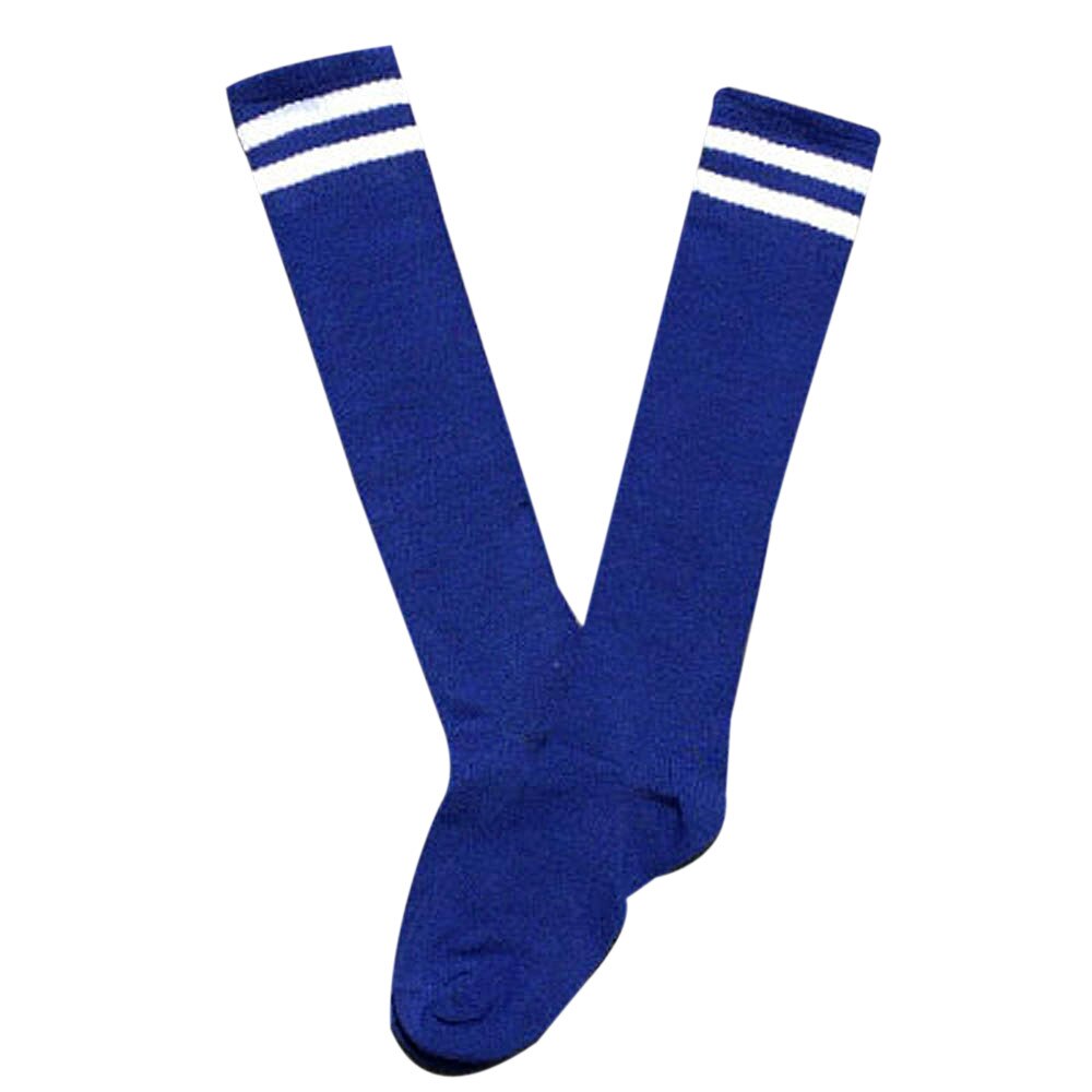 Sport Football Soccer Long Socks Over Knee High Sock Baseball Hockey comfortable Sports Socks: Blue