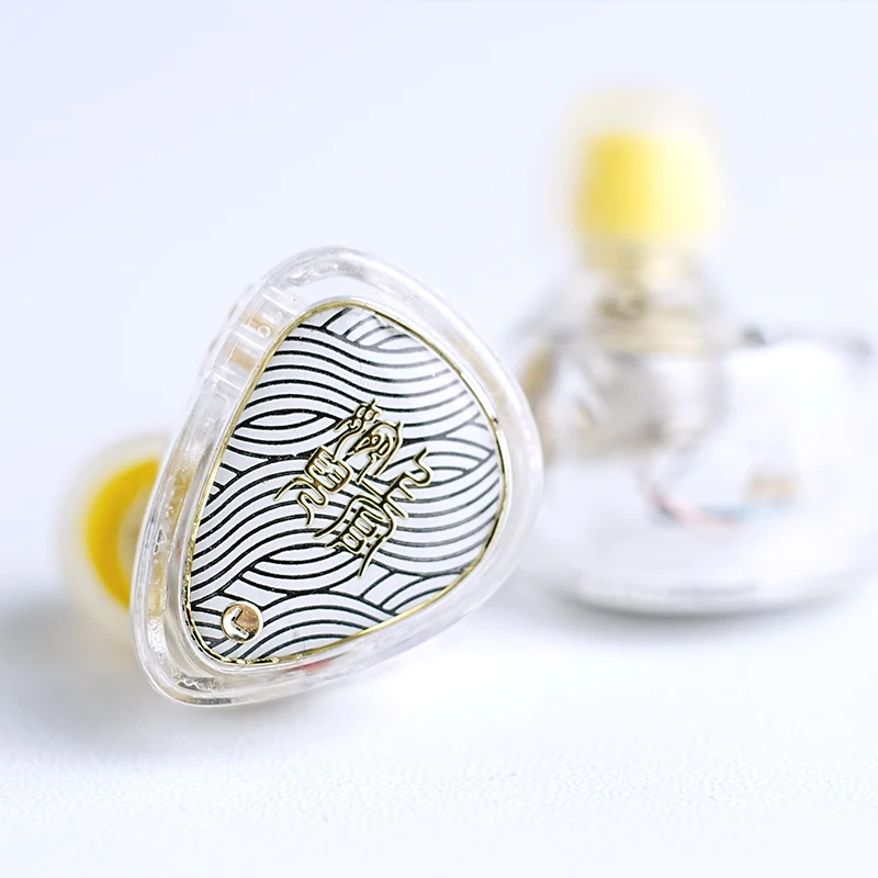 Tangzu waner 2nd gen hifi-in-ear-kopfhörer (iem) mit 0.78mm steckern und abnehmbarem kabel (waner 2 s. g ii): Blau