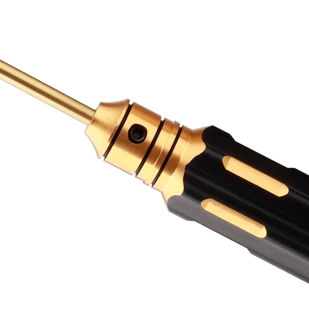 Hexagon Schroevendraaier Reparatie Rc Model Tool Twee-Kleur Titanium-Plated Rc Vliegtuig Schroevendraaier Hex Reparatie Tool