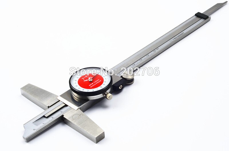 0-150mm Dial Depth Gauge depth vernier caliper with dial 6inch