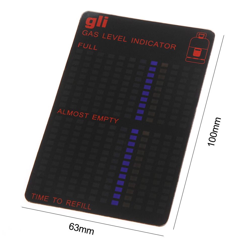 Magnetic Gas Cylinder Tool Gas Tank Level Indicator Propane Butane LPG Fuel Gauge Caravan Bottle Temperature Measuring