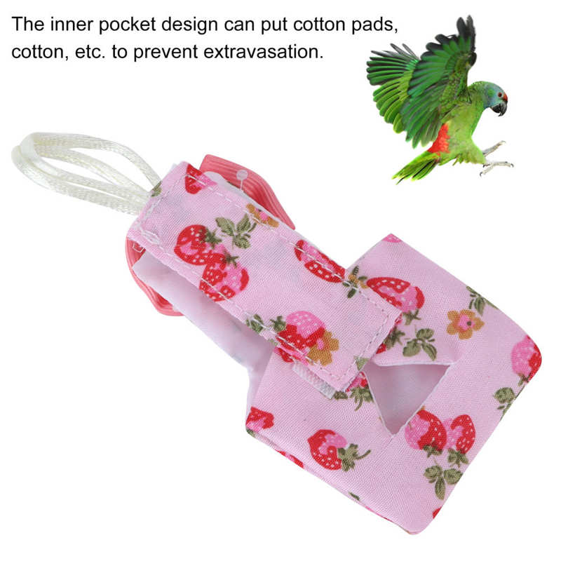 Combinaison de vol pour oiseaux, sous-vêtement imperméable avec nœud décoratif pour Cockatiel pour perroquet