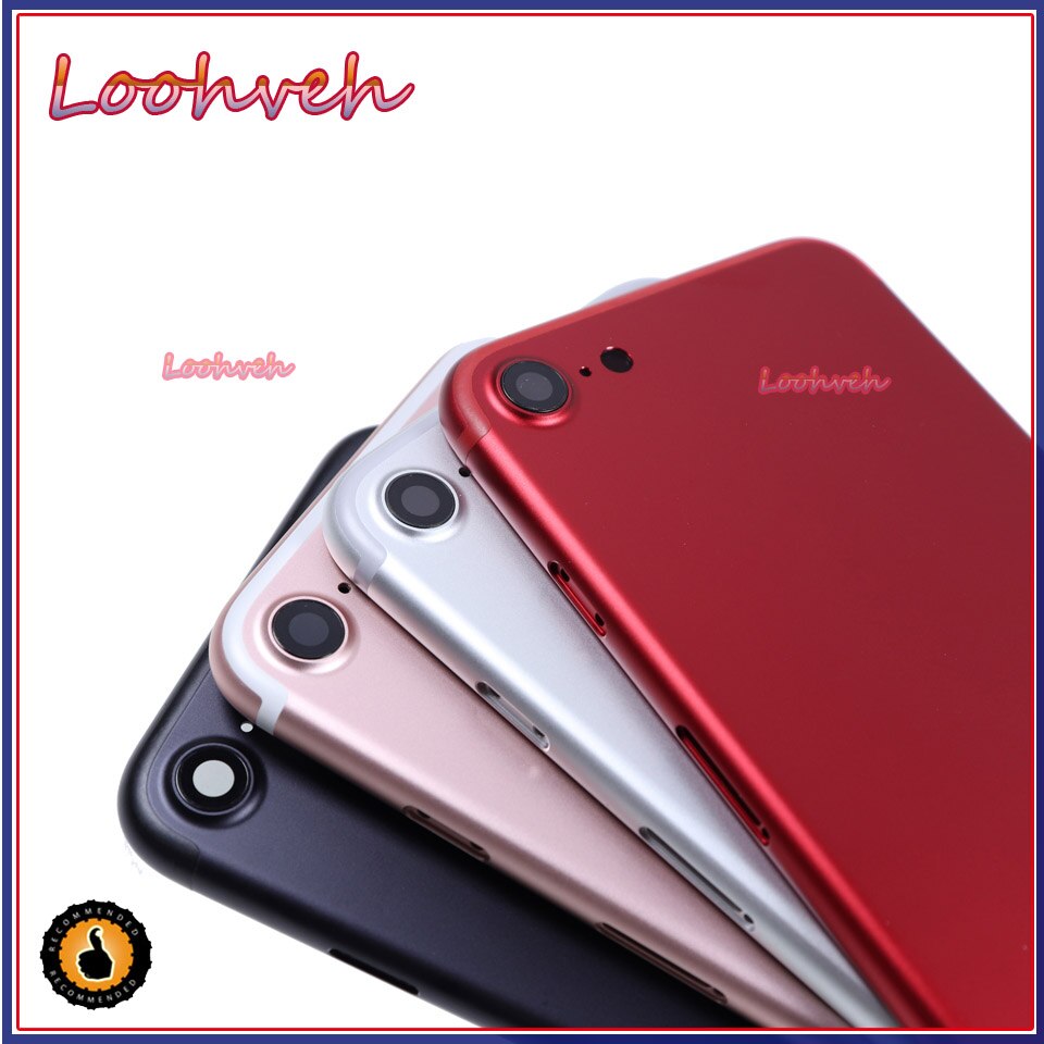 Aaa+ voor iphone 7 7g hoesje iphone 7 plus behuizing volledige behuizing behuizing montage batterijklep vervanging middenframe