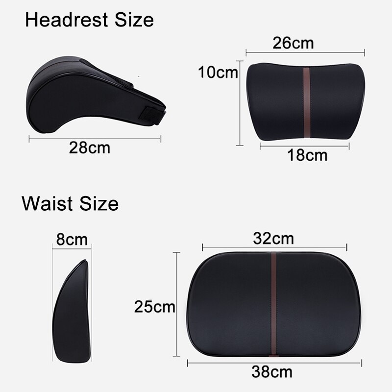 Poduszka podtrzymująca siedzisko na szyję głowę samochodu dla Mercedes Benz W204 W203 CLA Clase A B C W176 Vito W205 AMG W213 W212 W176 W177