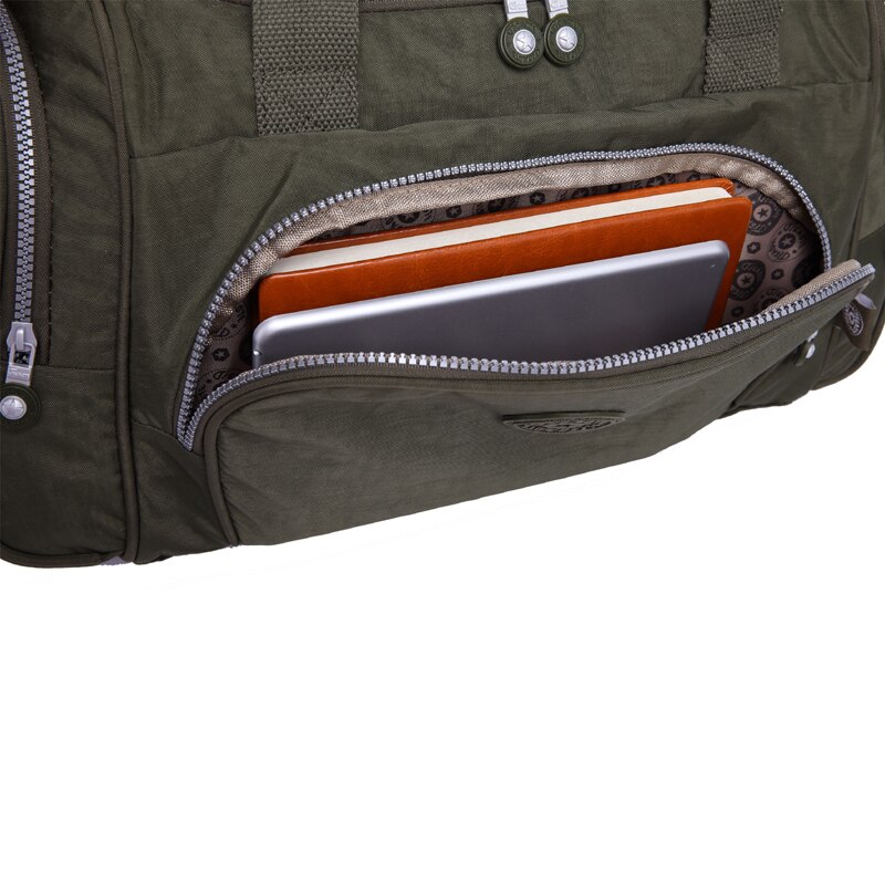 TEGAOTE Men's Travel Bag Zipper Luggage Travel Duffle Bag Latest Style Large Capacity Male Female Portable Travel Tote