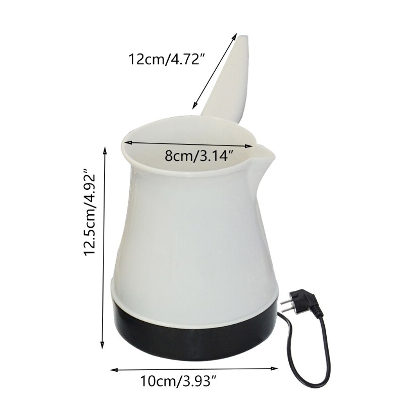 220V EU Moka Portable Electric Coffee Maker Greek Turkish Espresso Coffee Maker GXMA