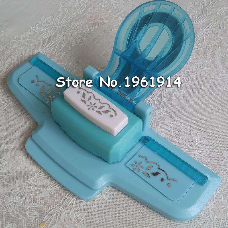 1pc Large Fancy border embossing punch scrapbooking handmade edge device DIY paper cutter Craft perforadora de papel