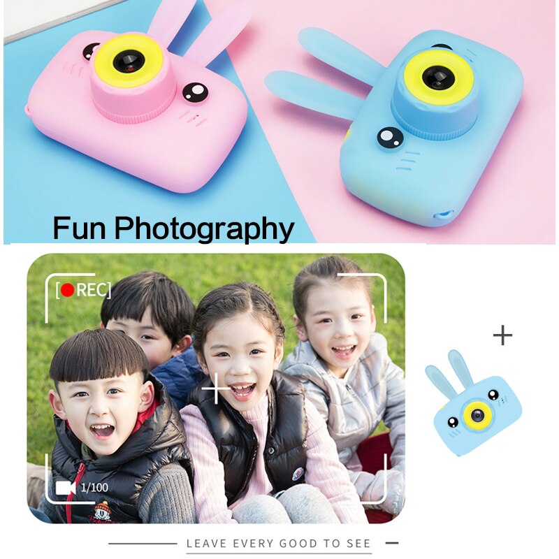 Kinder Mini Kamera Volle HD 1080P Tragbare Digitale Video Foto Kamera 2 Zoll Screen Display Fotografie Neue Jahr Geburtstag