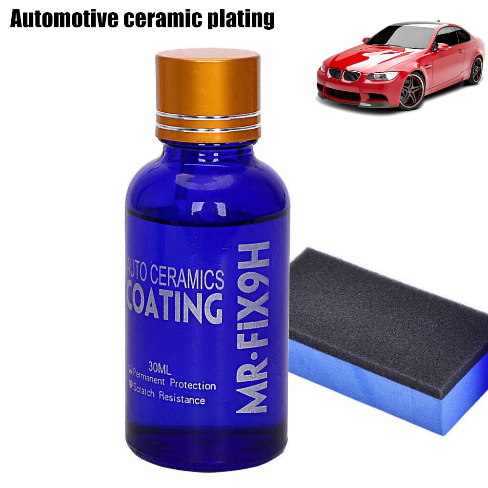 30ML High Gloss Ceramic Car Coating Kit Anti-Scratch Exterior Care Paint Sealant 9H Hardness M8617