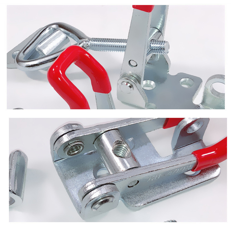 2 sztuk zamknięcia dociągające złap zacisk przegubowy regulowane szafki pudełka dźwignia blokada zasuwka robić drzwi przesuwnych sprzęt meblowy