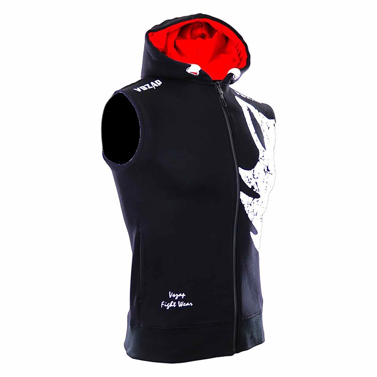 Sudadera VSZAP gigante con capucha, abrigo de gimnasio MMA y entrenamiento de combate.