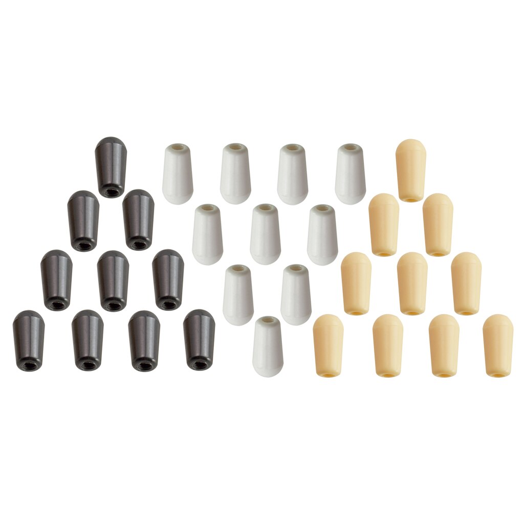 Plastic 3 Way Toggle Switches Knobs Cap Tip For Electric Guitar