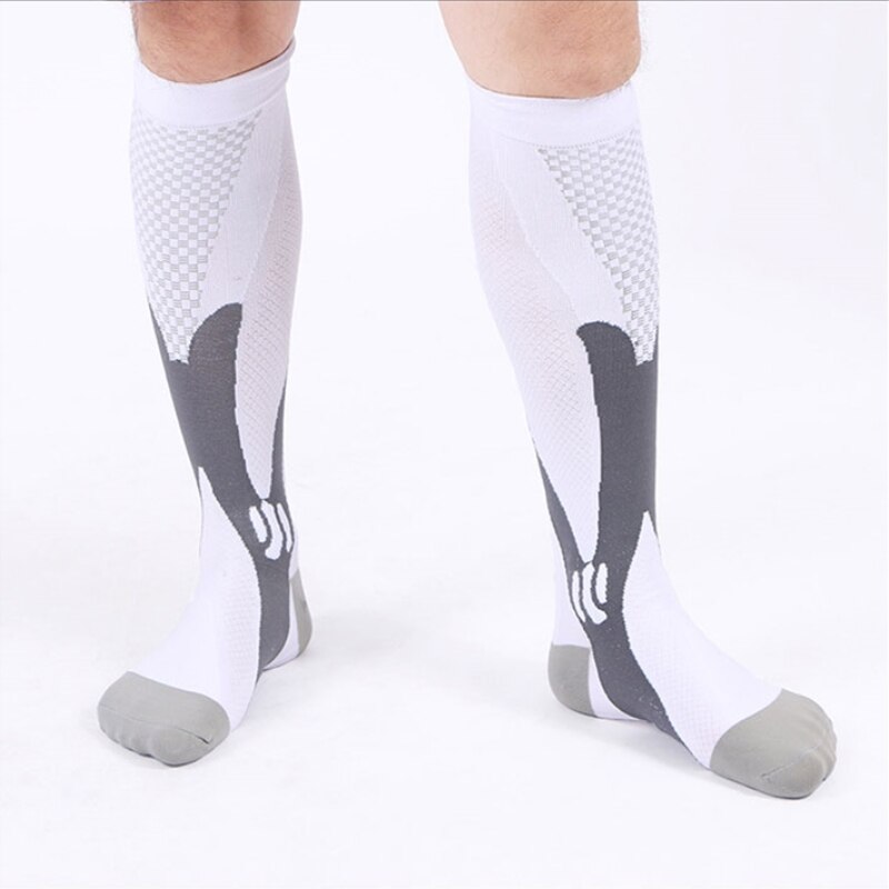 SUPER ELITE Compression Socks Knee High Compression Varixes Stockings For Anti Fatigue Pain Men Women S M L Fit For EU 36-48