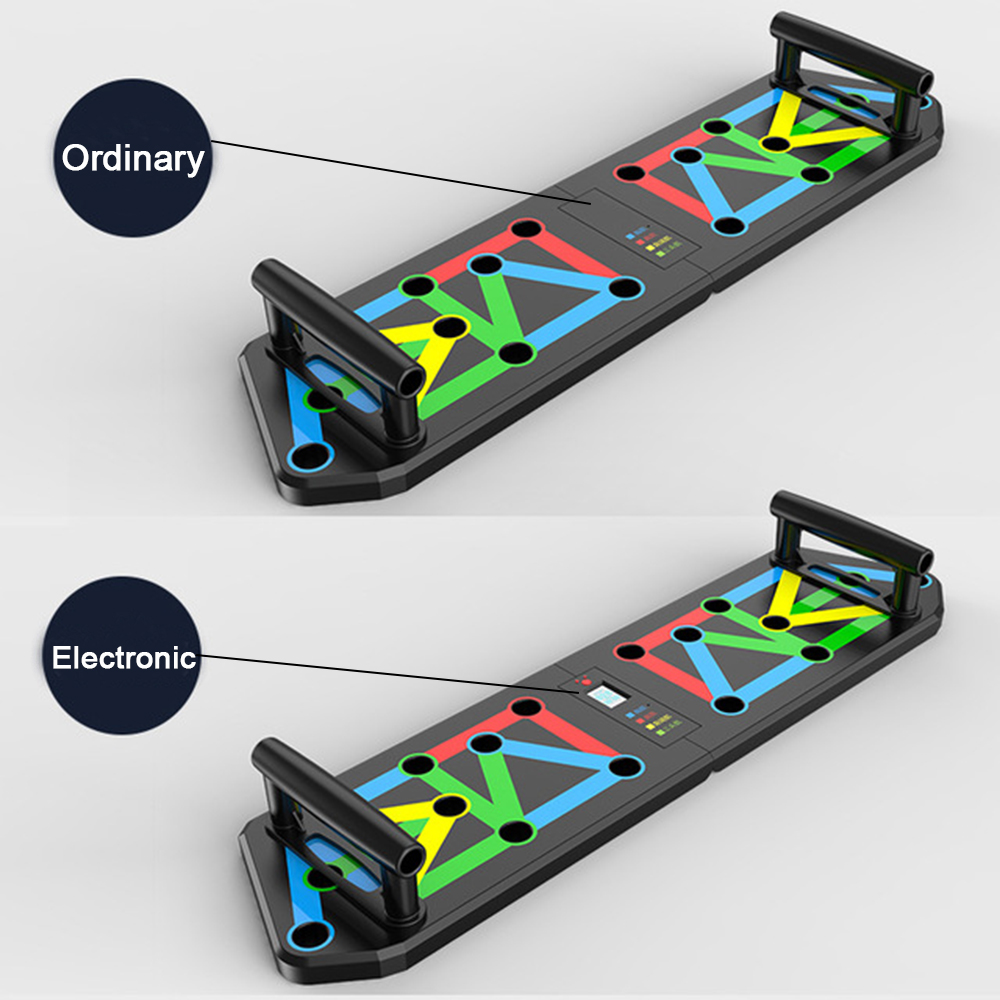13 in 1 Electronic Counting Push-up Board Multifunctional Push UP Rack Training Board Muscle Workout Gym Fitness Equipment