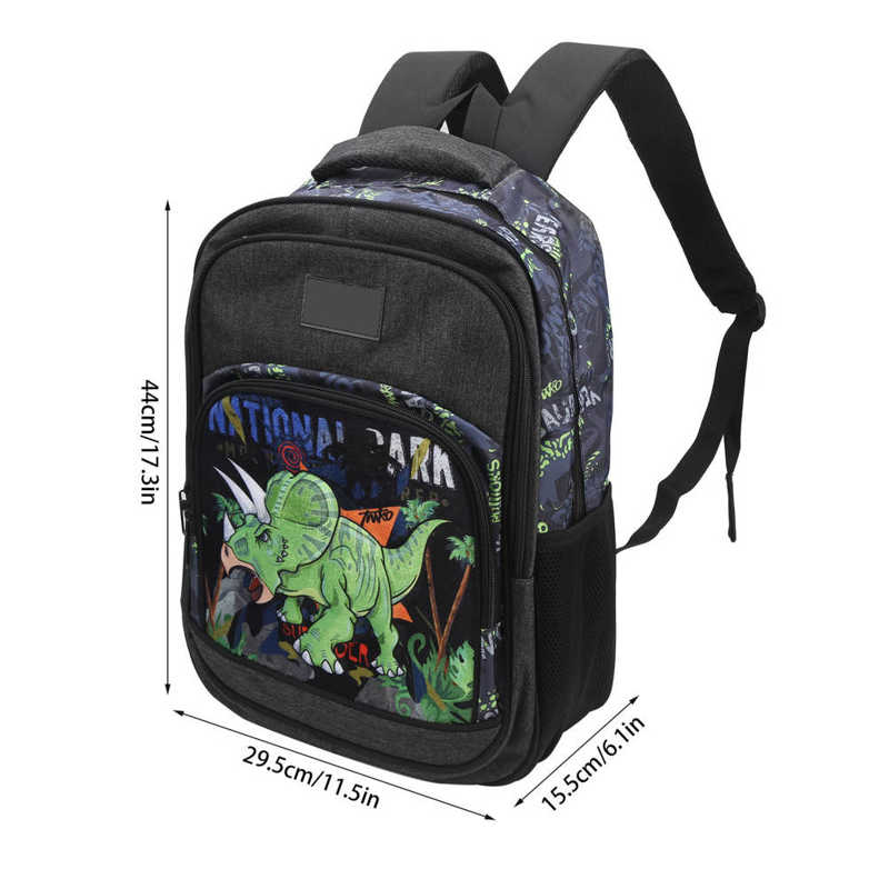 Arnés Jumper para dibujo de dinosaurio, mochila escolar ligera para adolescentes, mochila de seguridad ajustable para niños y estudiantes