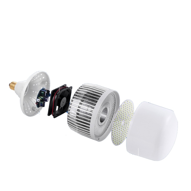 Top 18w 24w 30w 50w 80w 100w fremhæver  e27 e40 industrielle led lys