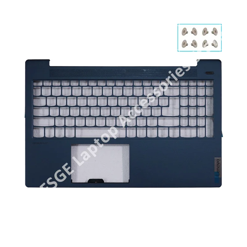 Case For Lenovo Ideapad 5 15IIL05 15ITL05 15ARE05 15ALC05 LCD Back Cover Front Bezel Hinges Palmrest Bottom Case: MINT GREEN