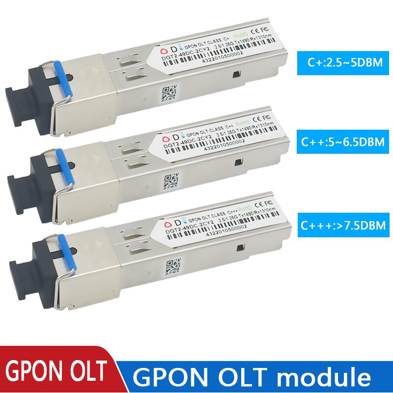 Gpon Olt B + C + + Sfp Modules Gpon Sfp Transceiver Sc Connector Compatibel Met Hw Zte Gpon Kaarten C + + +