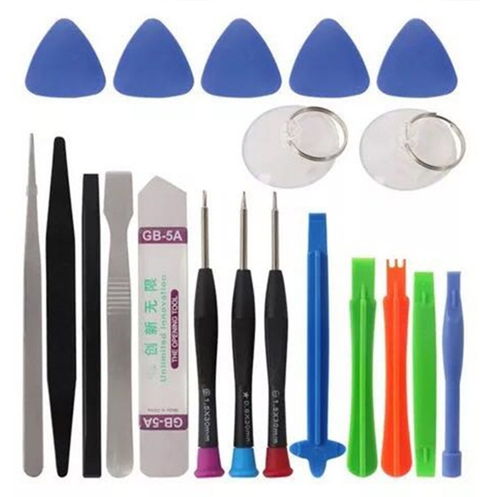 20 In 1 Easy Apply Universal Repair Tools Kit Prying Opening Mobile Phone Manual Screwdriver Durable For IPhone