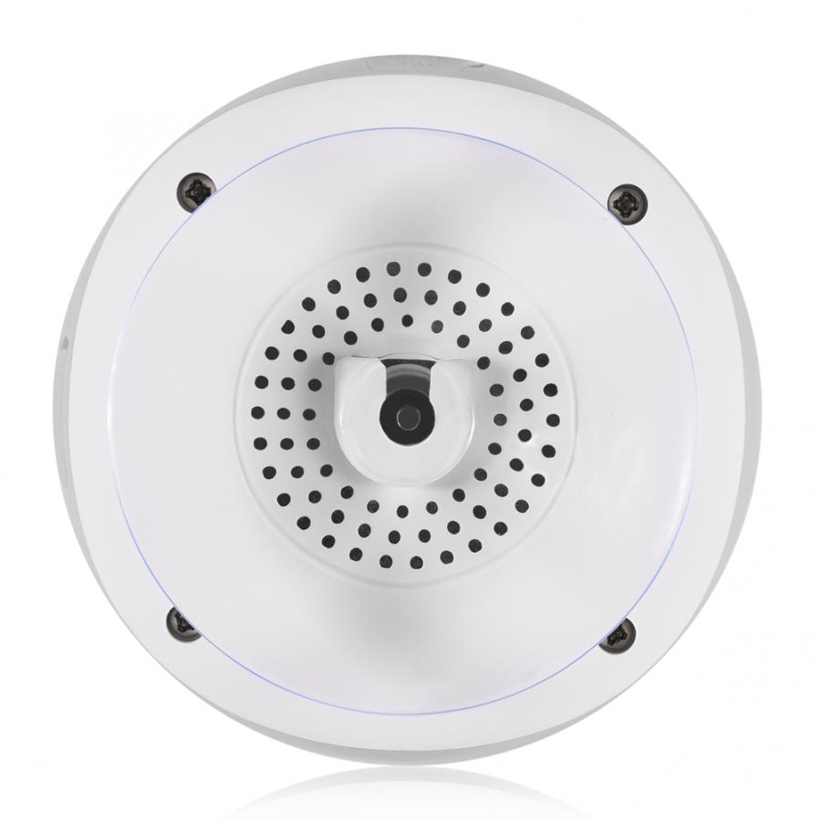 Mini Bluetooth Wireless Waterproof Shower Speaker with Suction Cup Time Digital Display FM Radio Mic Handsfree Steore Output