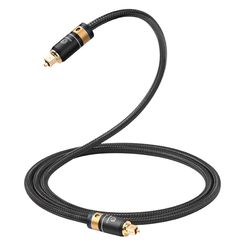 Hifi spdif optisk ljudkabel dolby dts 5.1 7.1 hifi toslink-kabel pof-ledare ljudtråd för soundbar-förstärkare: 3.6 m