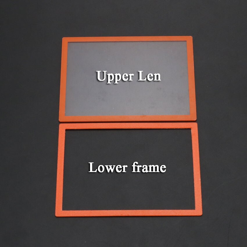 YuXi 1 einstellen Ober LCD Bildschirm Len Kunststoff Abdeckung + unteren rahmen Ersatz Für NDSL für DS Lite Spielkonsole