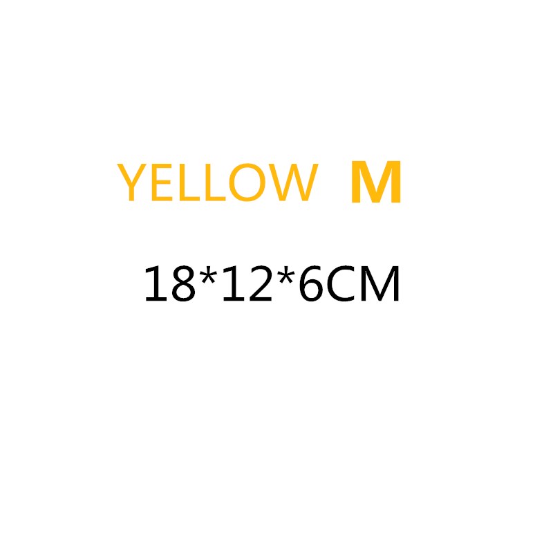 Bolsa de natación de PVC transparente para mujer, organizador de playa y piscina, bolsa de almacenamiento para baño deportiva, funda de teléfono resistente al agua: Yellow M