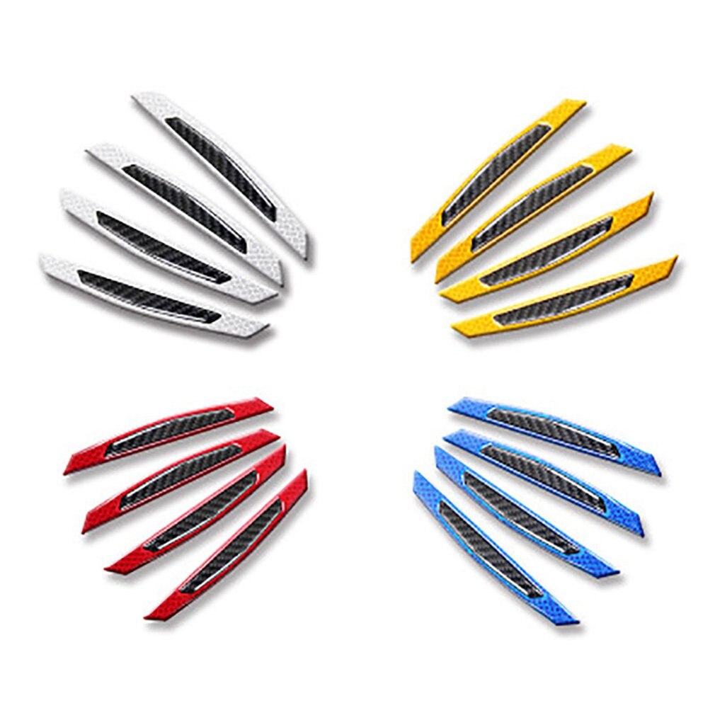 Koolstofvezel autodeurrandbeschermingsstrip krasbestendige beschermstrip