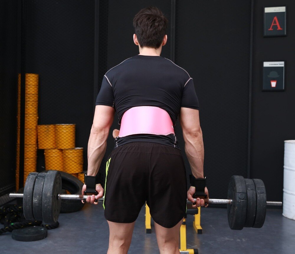 Zooboo justerbar stark stålkrok grepp remmar styrkelyft styrketräning gym fitness svart handledsstöd lyft remmar