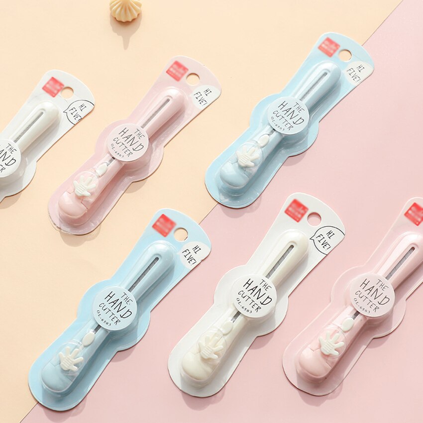 Art Utility Knife Student Paper Knife Portable Wallpaper Knife Express Box Paper Cutter DIY Tools Shool Office Stationery