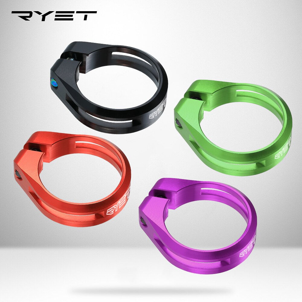 2022 Licht Fiets Zadelpenklem Cnc Aluminium Fietsen Zadel Zadelpenklem Voor 27.2/30.8/31.6Mm Bik Zadelpen