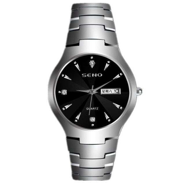 Kalender par ure guld armbåndsur til damer personlighed populær trend kvindelige armbåndsur diamant quartz: Msb
