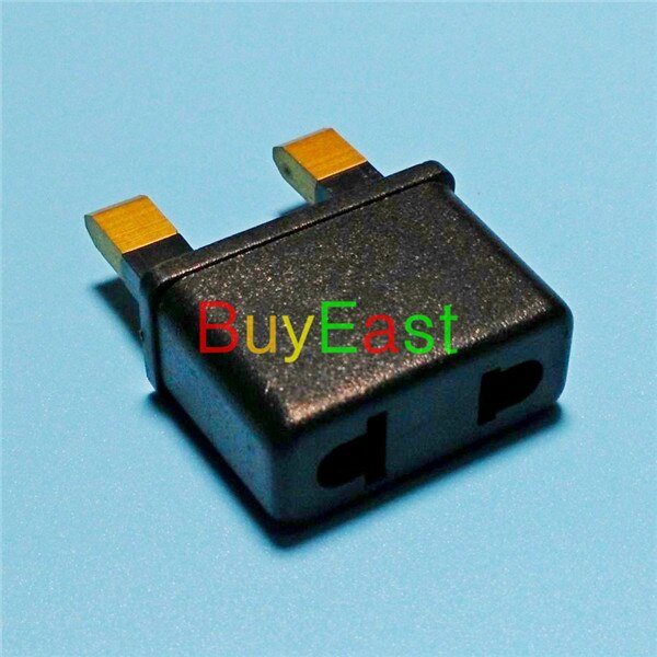 (3 PCS) UK Ireland Malaysia Singapore HK 2 Pin Power Plug Adapter Change US 2 Pin, EU Plug