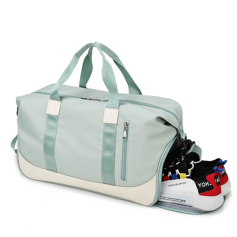 Brauch trocken nass Fitness Tasche Nylon Ausbildung Schulter Männer Tasche Reisen Yoga Fitnessstudio Tasche schwimmen Frauen Gymtas Tasche tragen an Gepäck duffle Tasche